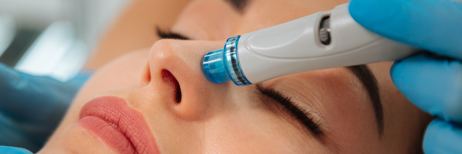 Pro-facial treatment cleanses and exfoliates skin. Removal of dirt and oil. No downtime or risk involved.