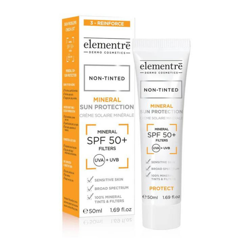 Elementre Mineral Sun Protection SPF50+ Non-tinted