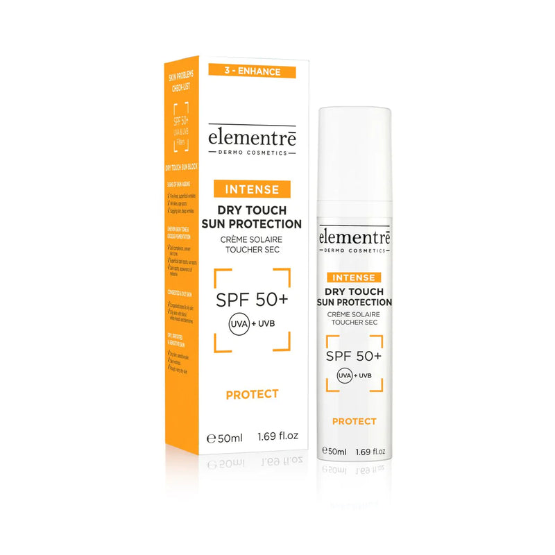 Elementre Dermo Cosmetics Intense Dry Touch Sun Protection SPF 50   50ml